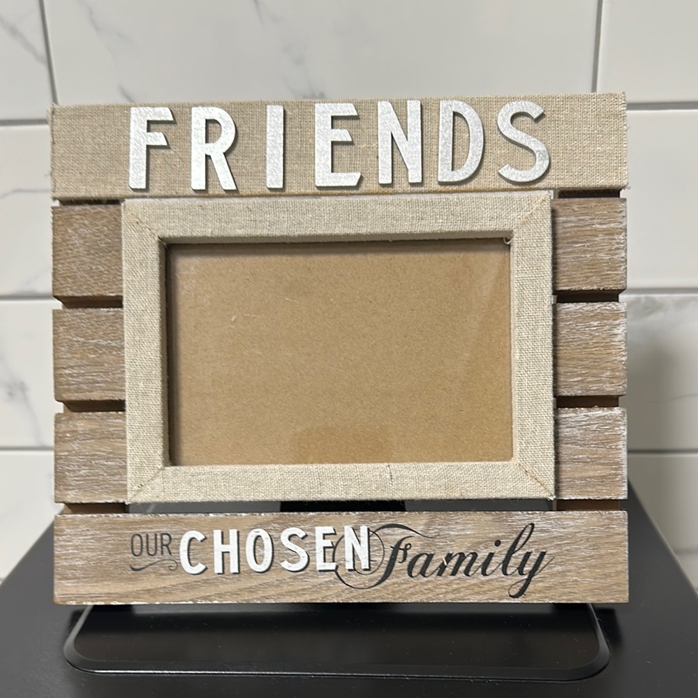 “Friends” Our Chosen Family Wood Frame